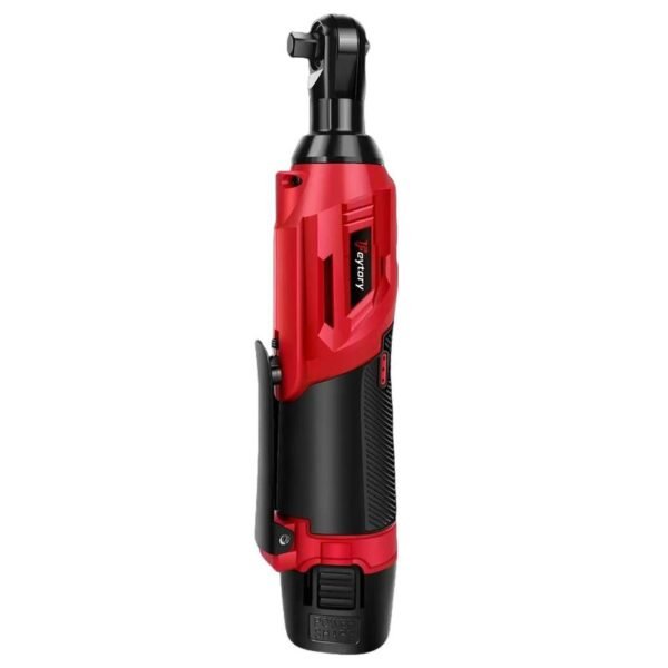 DayPlus Cordless Ratchet Wrench – 3/8" Electric Wrench with 2 Batteries, 7 Sockets & Case, 40N·m Torque, LED Work Light - Image 2